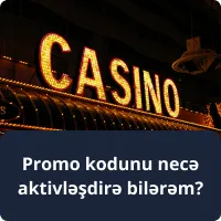 Promo kodunu necə aktivləşdirə bilərəm?